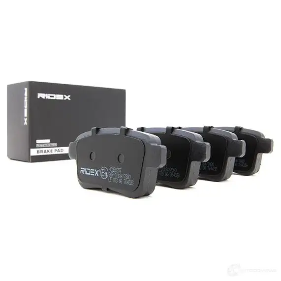 Тормозные колодки, комплект RIDEX 1437659268 U087QR 0 402b0357 изображение 1