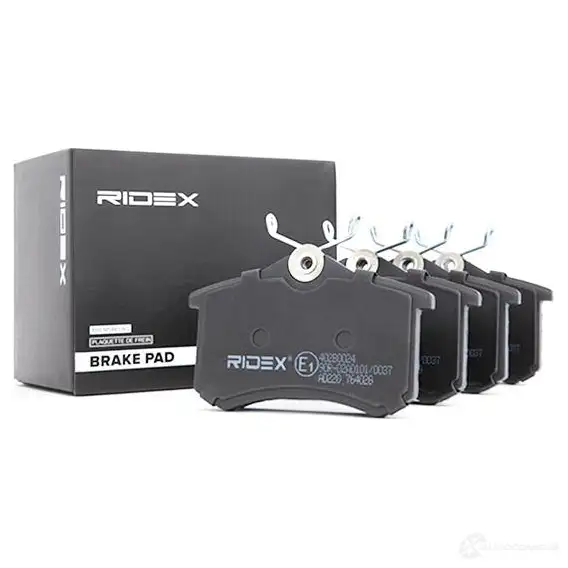 Тормозные колодки, комплект RIDEX A2 E522 1437648617 402b0024 изображение 1