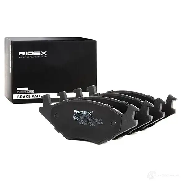 Тормозные колодки, комплект RIDEX 402b0226 1437649751 09 5KD изображение 1