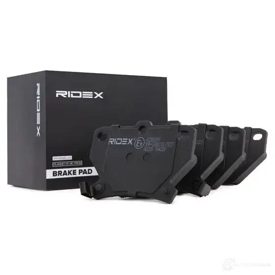 Тормозные колодки, комплект RIDEX 1437648605 M3 ZOSI0 402b0097 изображение 1