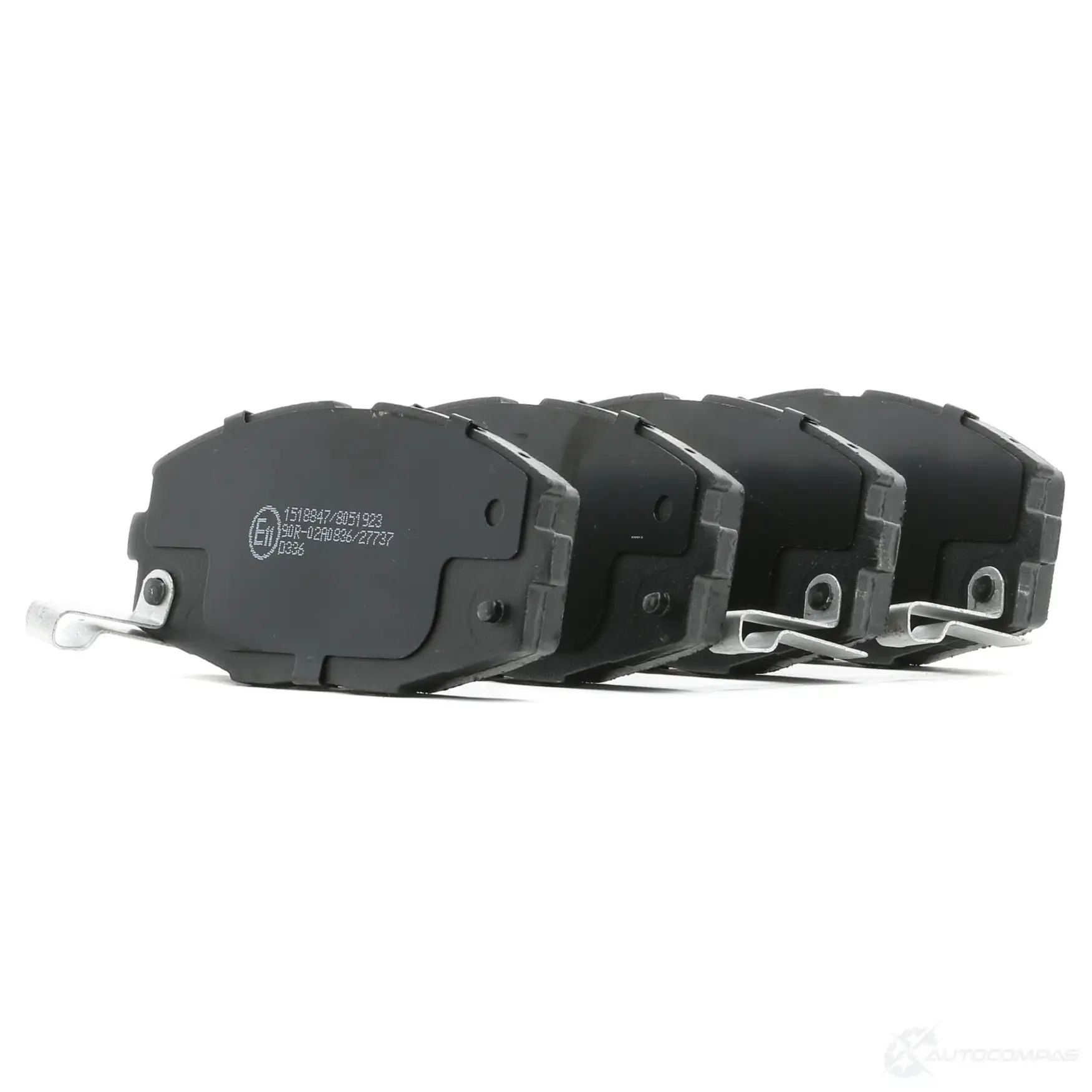 Тормозные колодки, комплект RIDEX 402b0873 1437660432 T68GW X2 - Изображение 1