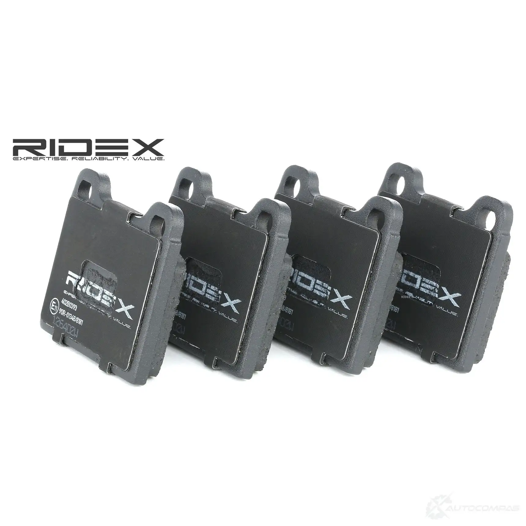 Тормозные колодки, комплект RIDEX 1437658954 402b0393 FWOC K3 изображение 0