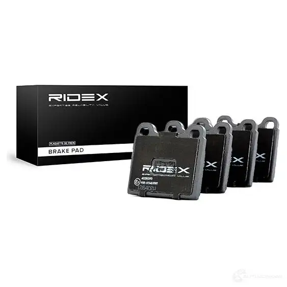 Тормозные колодки, комплект RIDEX 1437658954 402b0393 FWOC K3 изображение 1