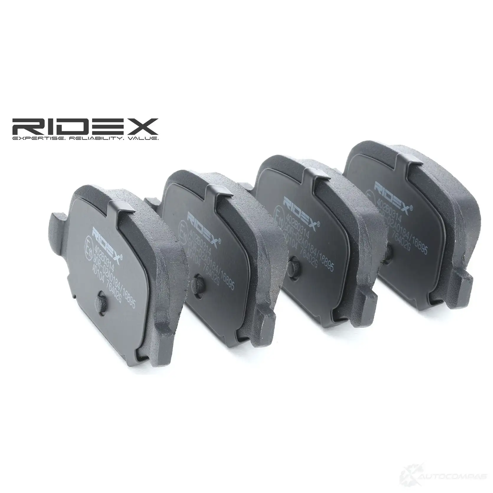 Тормозные колодки, комплект RIDEX 402b0314 F70 IM 1437648597 изображение 0