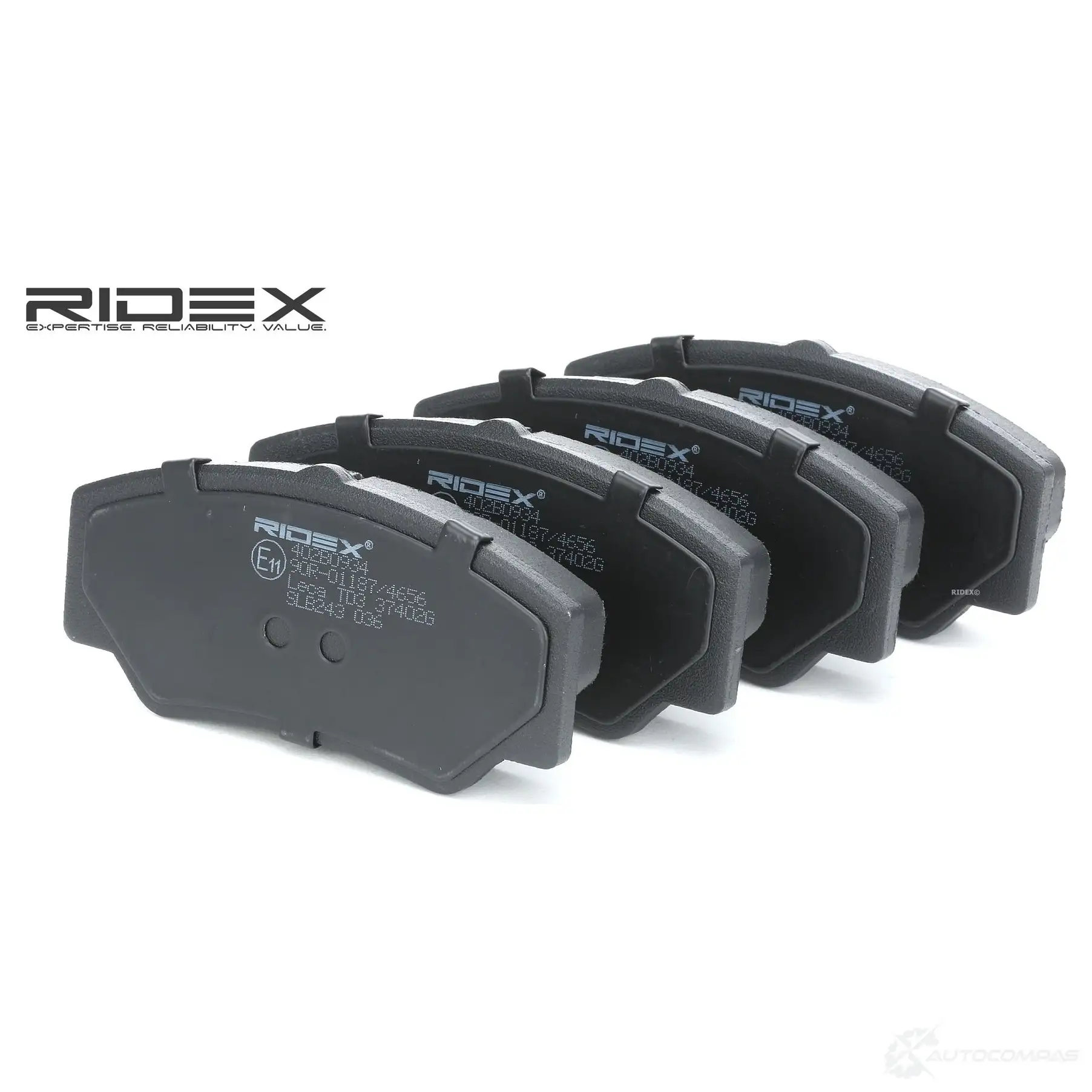 Тормозные колодки, комплект RIDEX 1437660496 402b0934 CCT 4L8 изображение 0