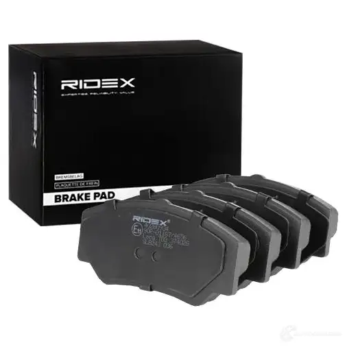 Тормозные колодки, комплект RIDEX 1437660496 402b0934 CCT 4L8 изображение 1