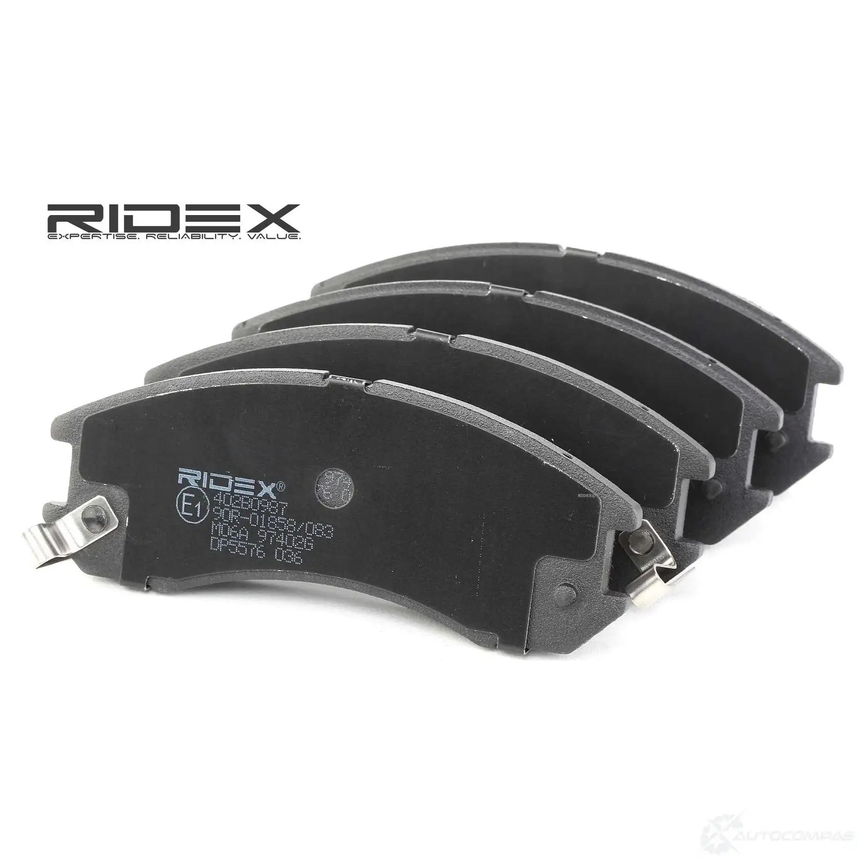 Тормозные колодки, комплект RIDEX 402b0987 7SDM V 1437658275 изображение 0
