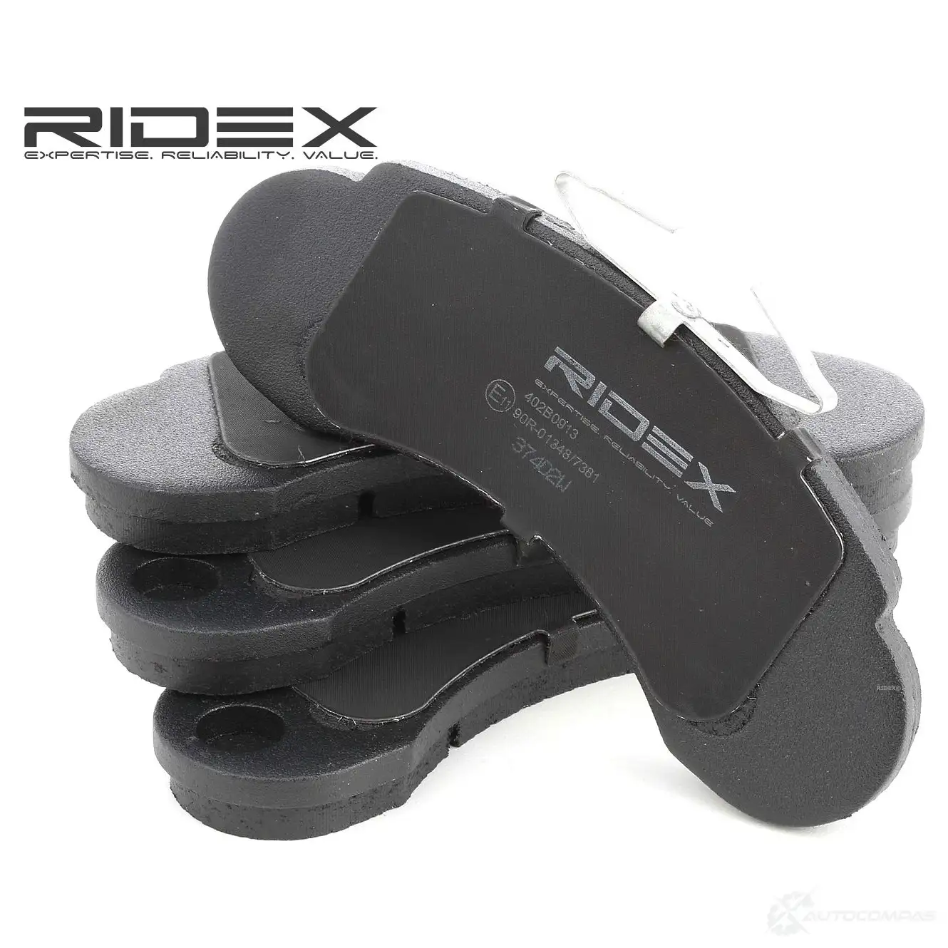 Тормозные колодки, комплект RIDEX 4S 718Q7 1437660421 402b0913 - Изображение 1