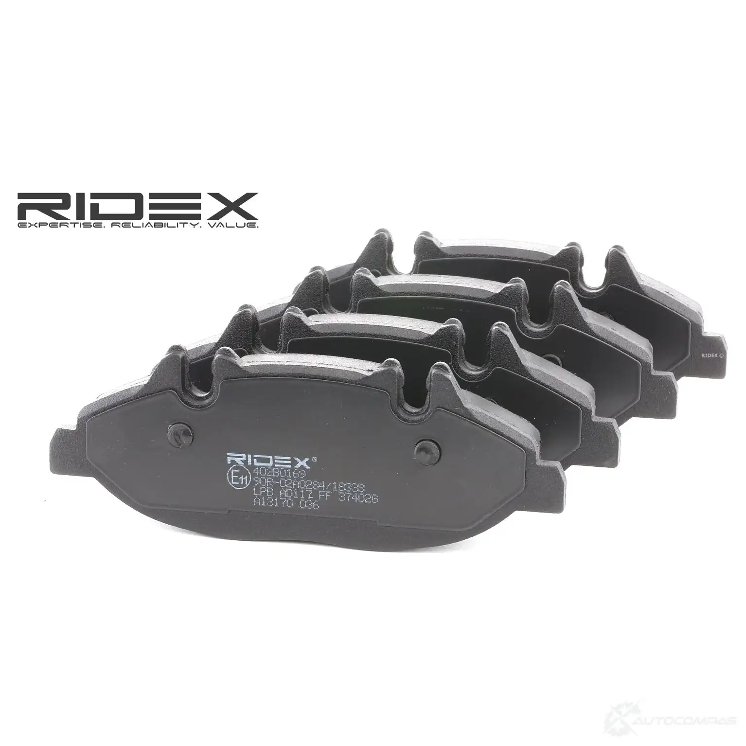 Тормозные колодки, комплект RIDEX 1437660060 402b0169 73 JFZT - Изображение 1