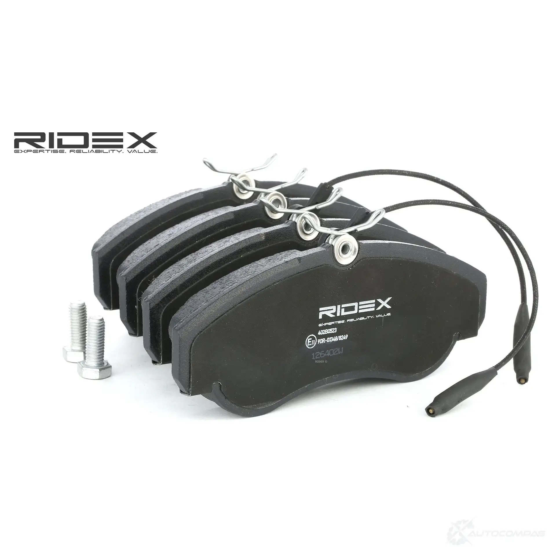 Тормозные колодки, комплект RIDEX 1437660272 402b0523 73PZ5 RD - Изображение 1