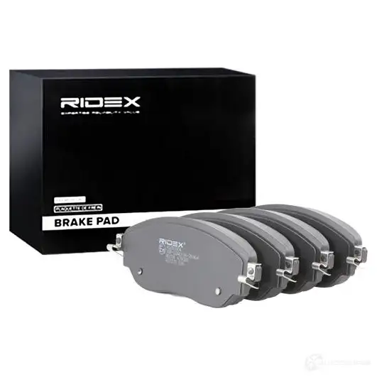 Тормозные колодки, комплект RIDEX 26W OM2N 1437660254 402b0804 изображение 1