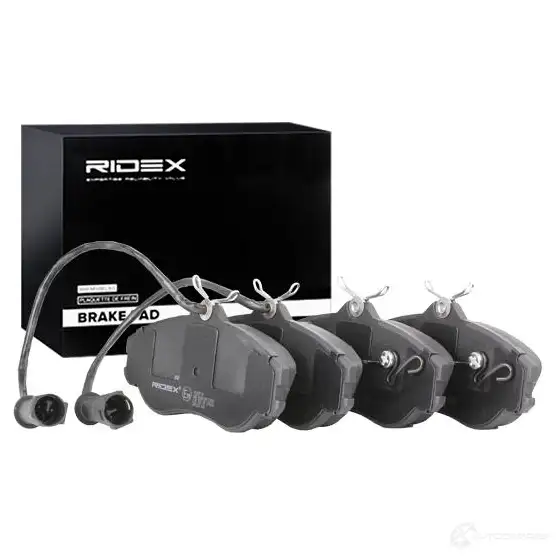 Тормозные колодки, комплект RIDEX 402b0518 1437659423 P G9LI изображение 1