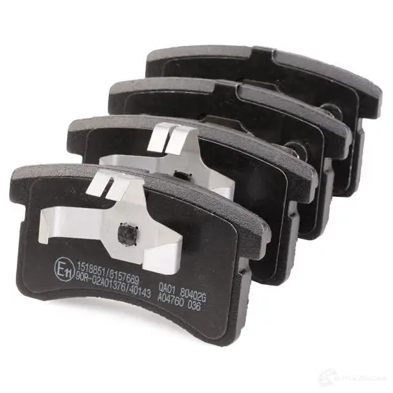 Тормозные колодки, комплект RIDEX LVCSH UO 402b0606 1437658049 изображение 2