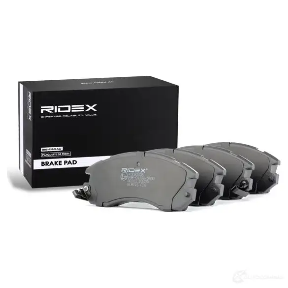 Тормозные колодки, комплект RIDEX 402b0358 LMJ4N1 F 1437658443 изображение 1