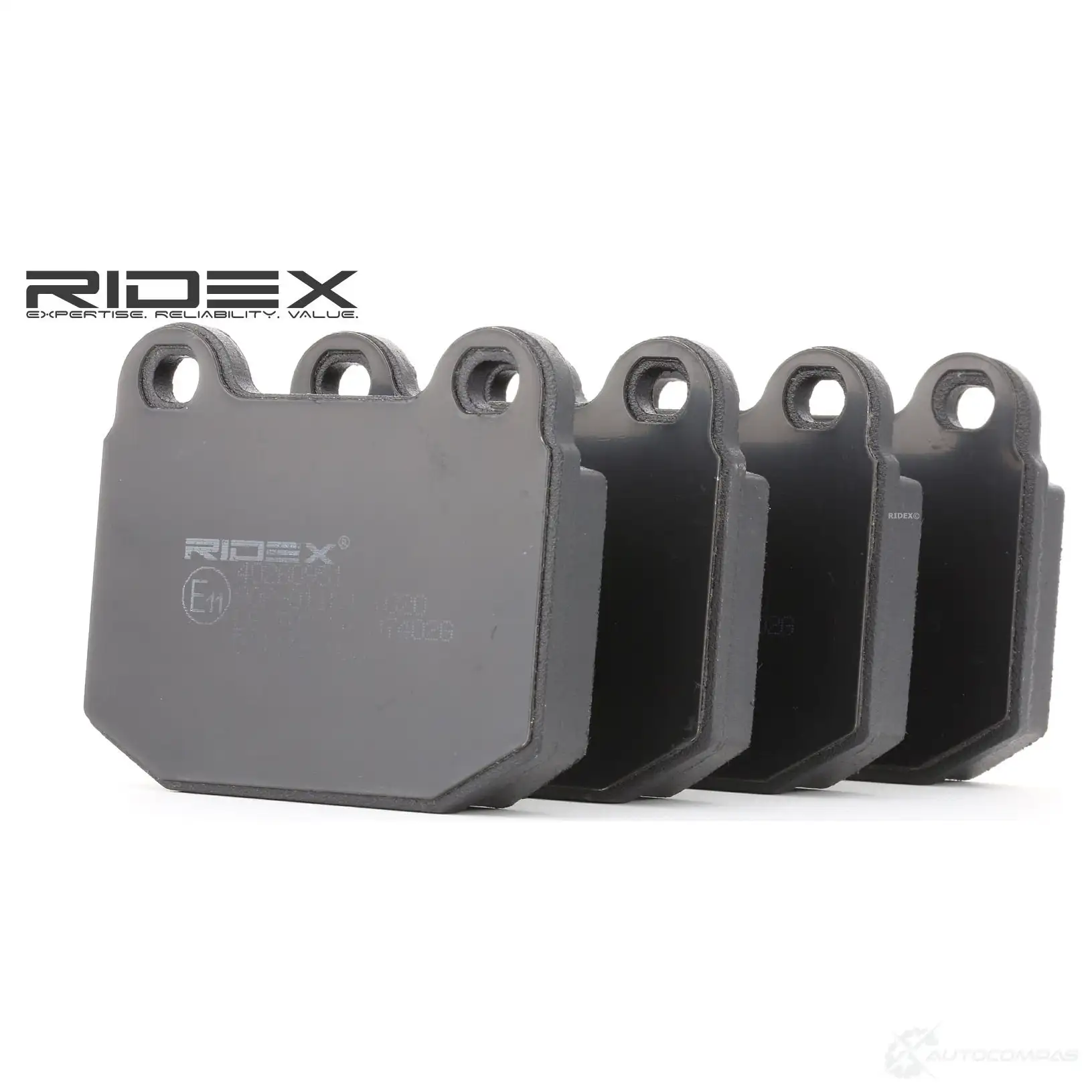 Тормозные колодки, комплект RIDEX 402b0951 1437652751 S CRGR9 изображение 0