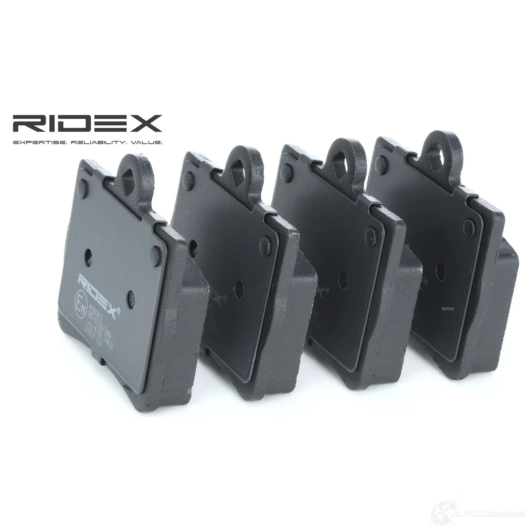 Тормозные колодки, комплект RIDEX 402b0431 JY Y7M3 1437659233 - Изображение 1