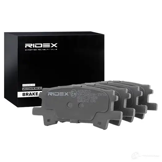 Тормозные колодки, комплект RIDEX 9Z12H M 402b0515 1437651370 изображение 1