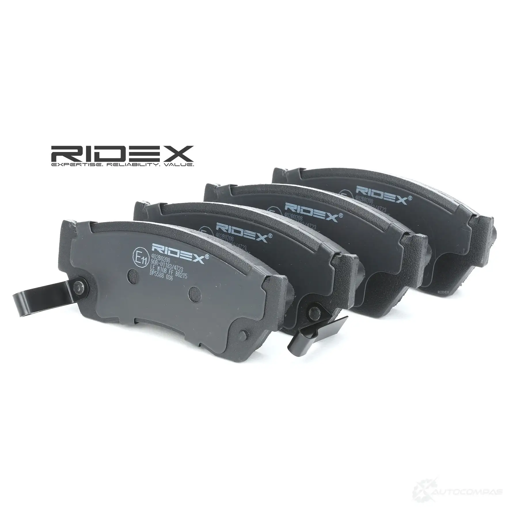 Тормозные колодки, комплект RIDEX BX 4WY17 1437657892 402b0208 изображение 0