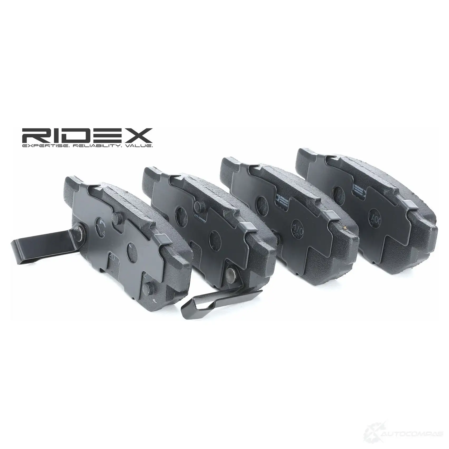 Тормозные колодки, комплект RIDEX Q 0VV58 1437659231 402b0094 - Изображение 1