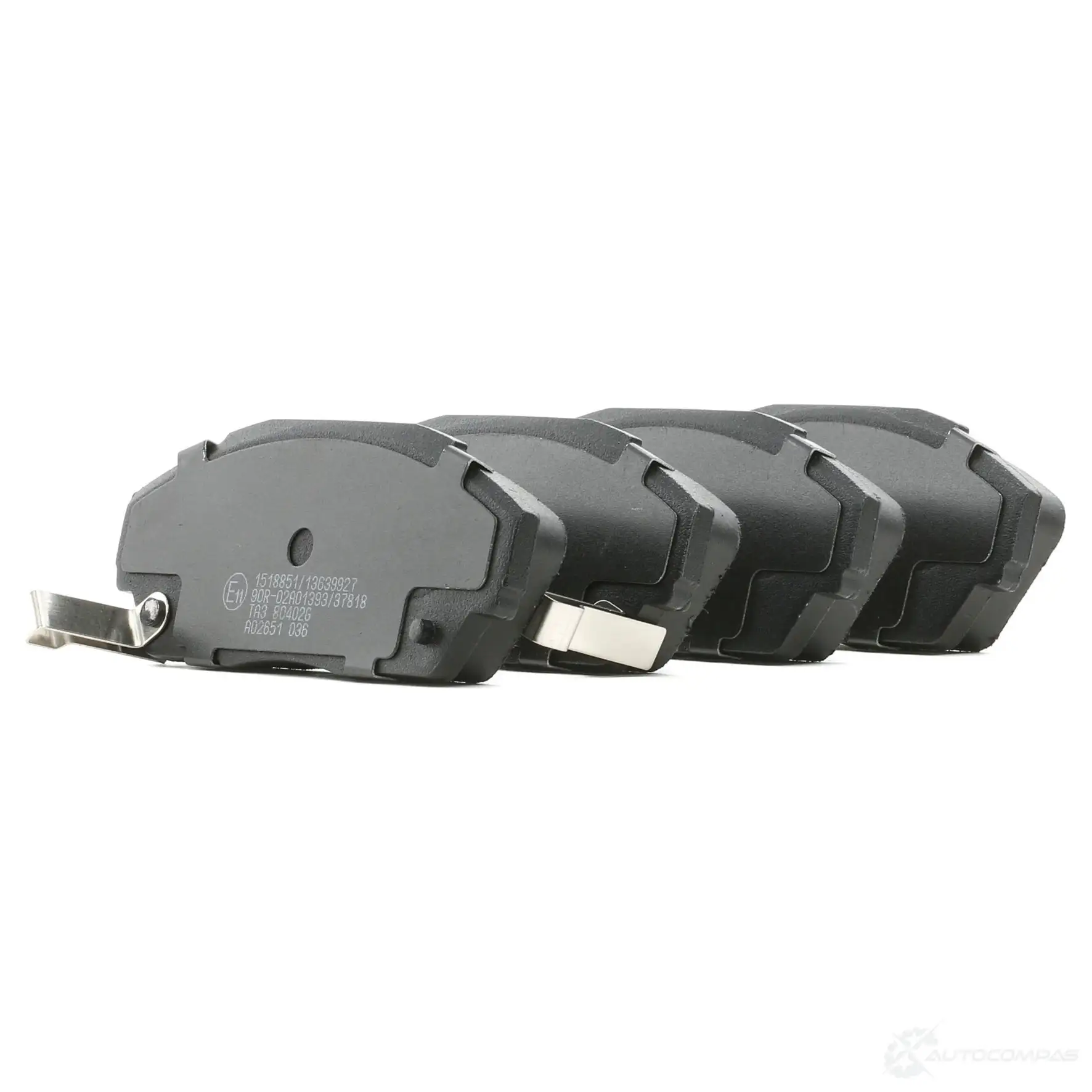 Тормозные колодки, комплект RIDEX 402b0874 JYW L2U5 1437660166 - Изображение 1
