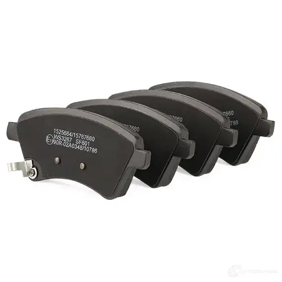 Тормозные колодки, комплект RIDEX 402b1390 1437972145 IR6 AC7 изображение 2