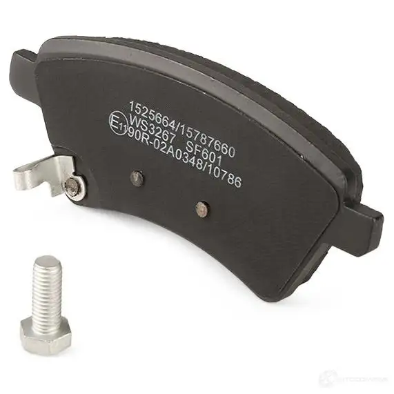 Тормозные колодки, комплект RIDEX 402b1390 1437972145 IR6 AC7 изображение 4