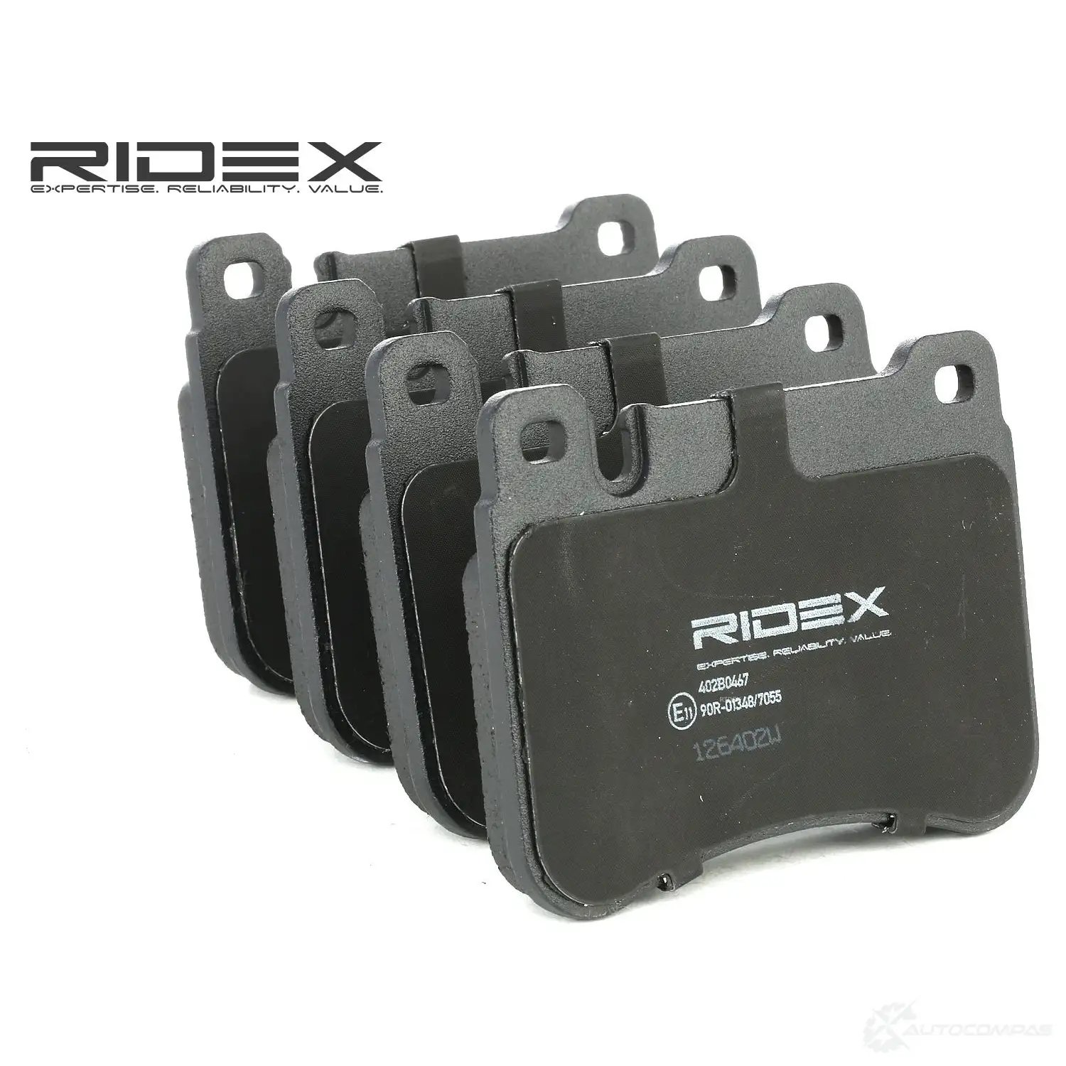 Тормозные колодки, комплект RIDEX N4HWS II 1437658625 402b0467 - Изображение 1