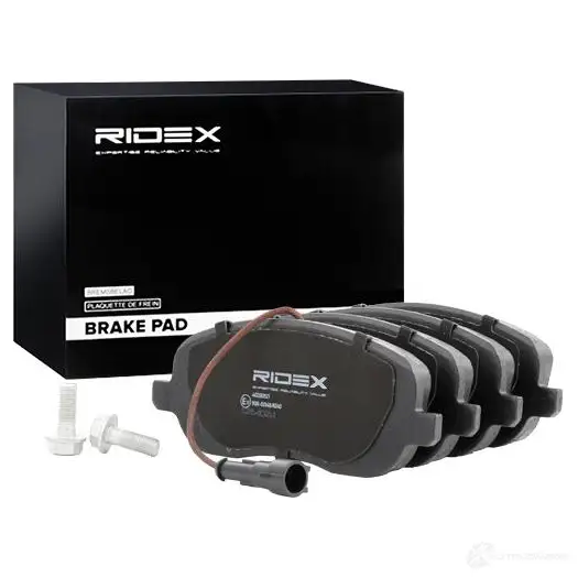Тормозные колодки, комплект RIDEX 402b0521 1437659783 I1 T0GJ изображение 1