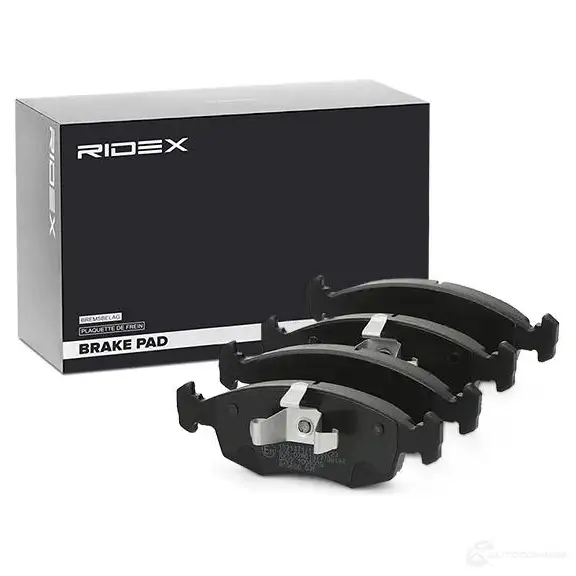 Тормозные колодки, комплект RIDEX 87K3 C 402b1075 1437659636 изображение 1