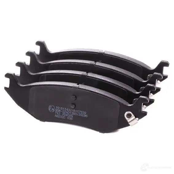 Тормозные колодки, комплект RIDEX M 5FEEP8 1437660070 402b1025 изображение 2