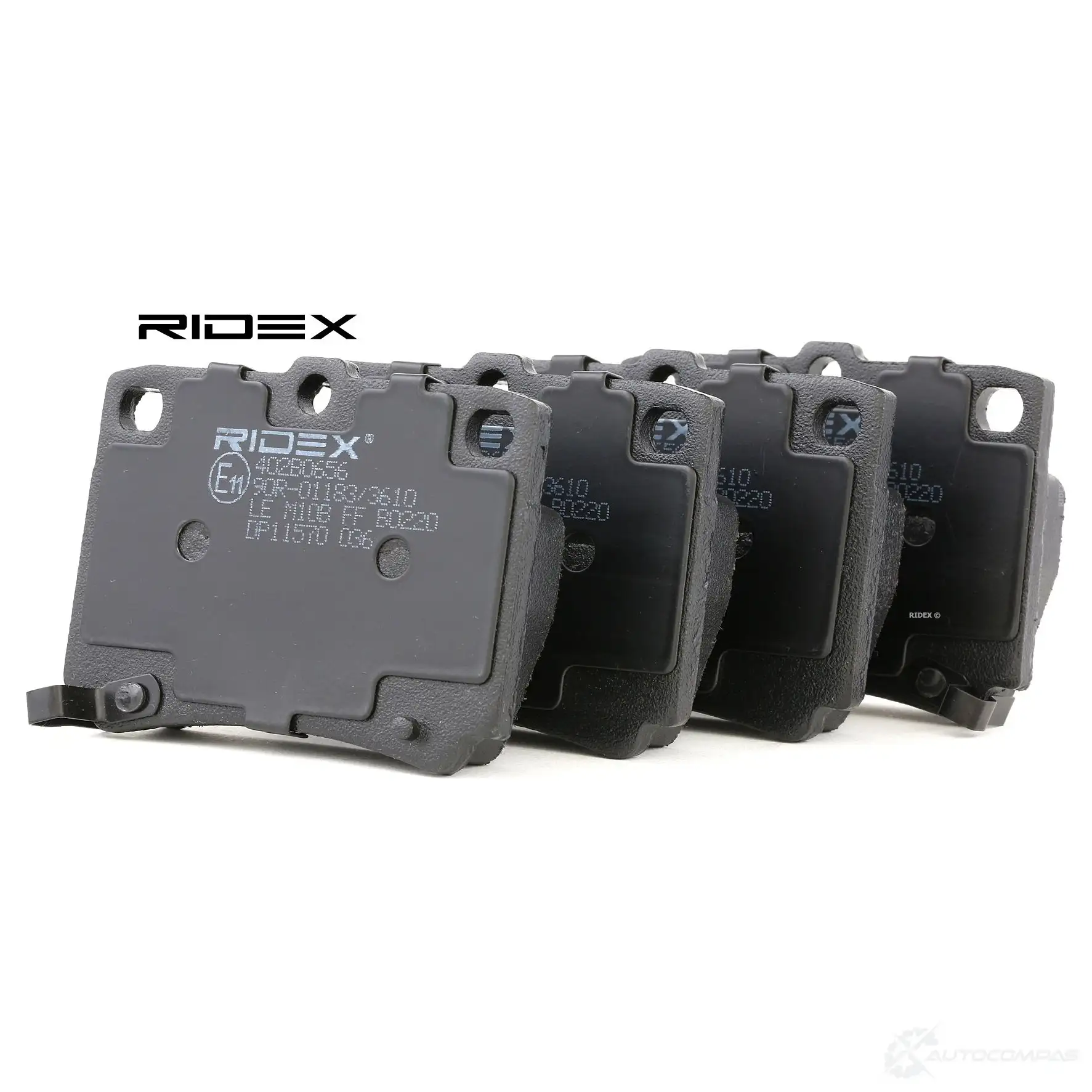 Тормозные колодки, комплект RIDEX 402b0656 2VBL9Y 8 1437649688 изображение 0