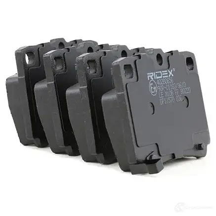 Тормозные колодки, комплект RIDEX 402b0656 2VBL9Y 8 1437649688 изображение 2