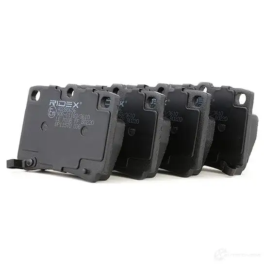 Тормозные колодки, комплект RIDEX 402b0656 2VBL9Y 8 1437649688 изображение 3