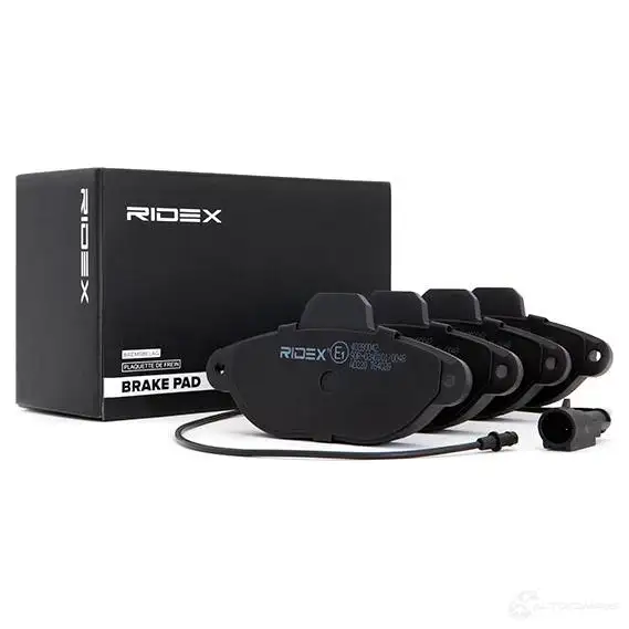 Тормозные колодки, комплект RIDEX 77RL6 VQ 1437652321 402b0042 изображение 1