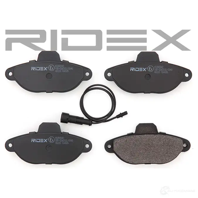 Тормозные колодки, комплект RIDEX 77RL6 VQ 1437652321 402b0042 изображение 2