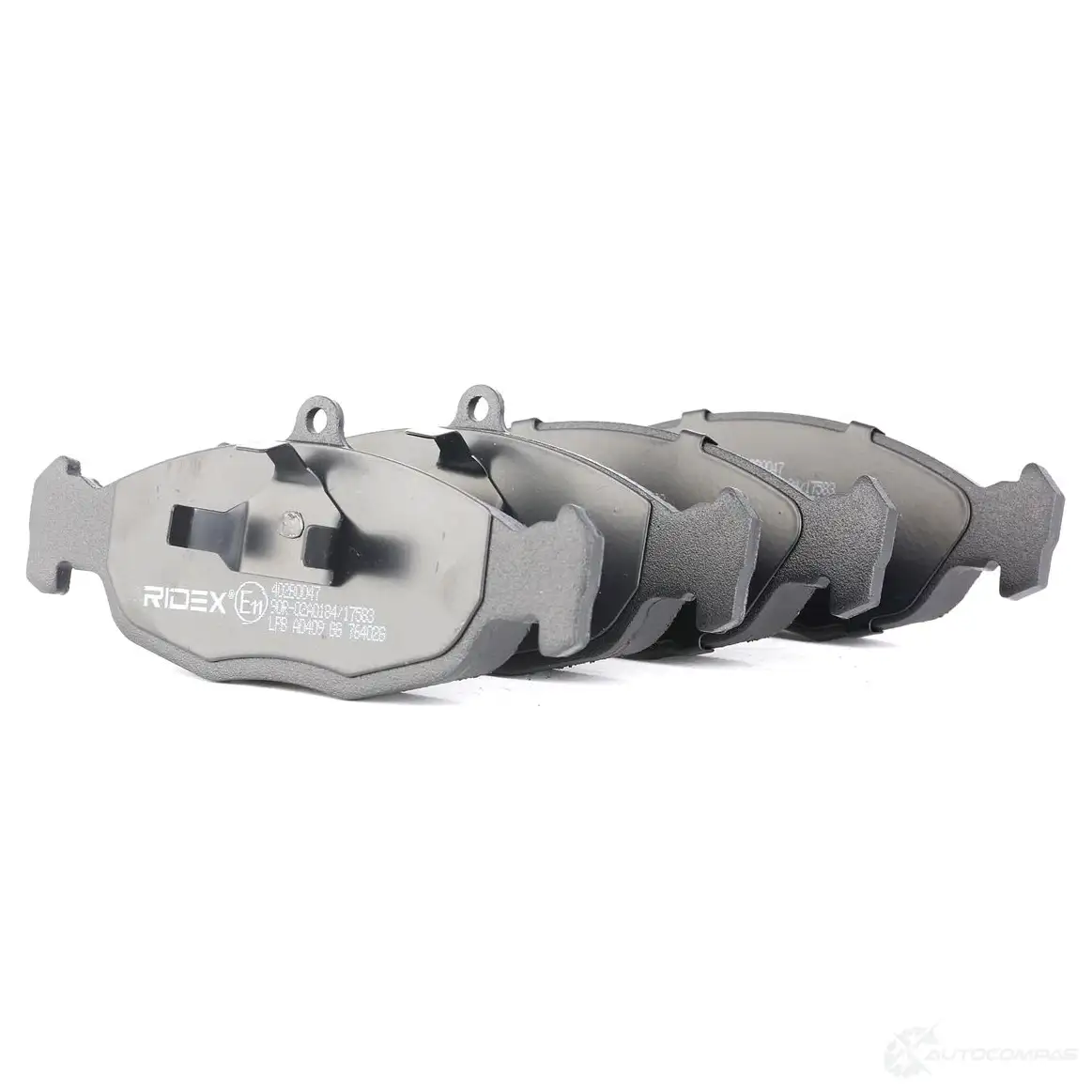 Тормозные колодки, комплект RIDEX 402b0047 1437649683 9YCJJ LI - Изображение 1