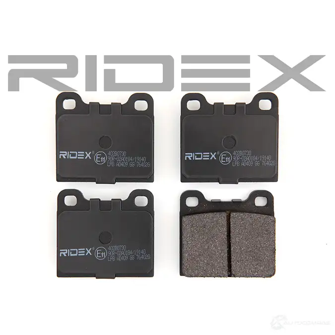 Тормозные колодки, комплект RIDEX B 7UVLM 1437648612 402b0730 изображение 2