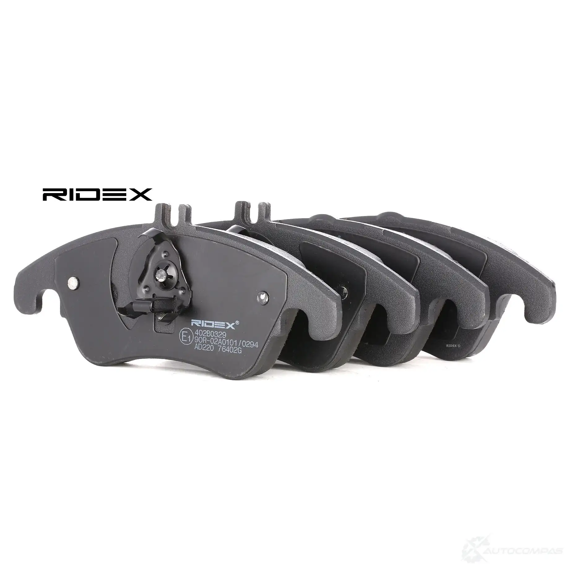 Тормозные колодки, комплект RIDEX 402b0329 1437659868 Q3NS V5Z - Изображение 1
