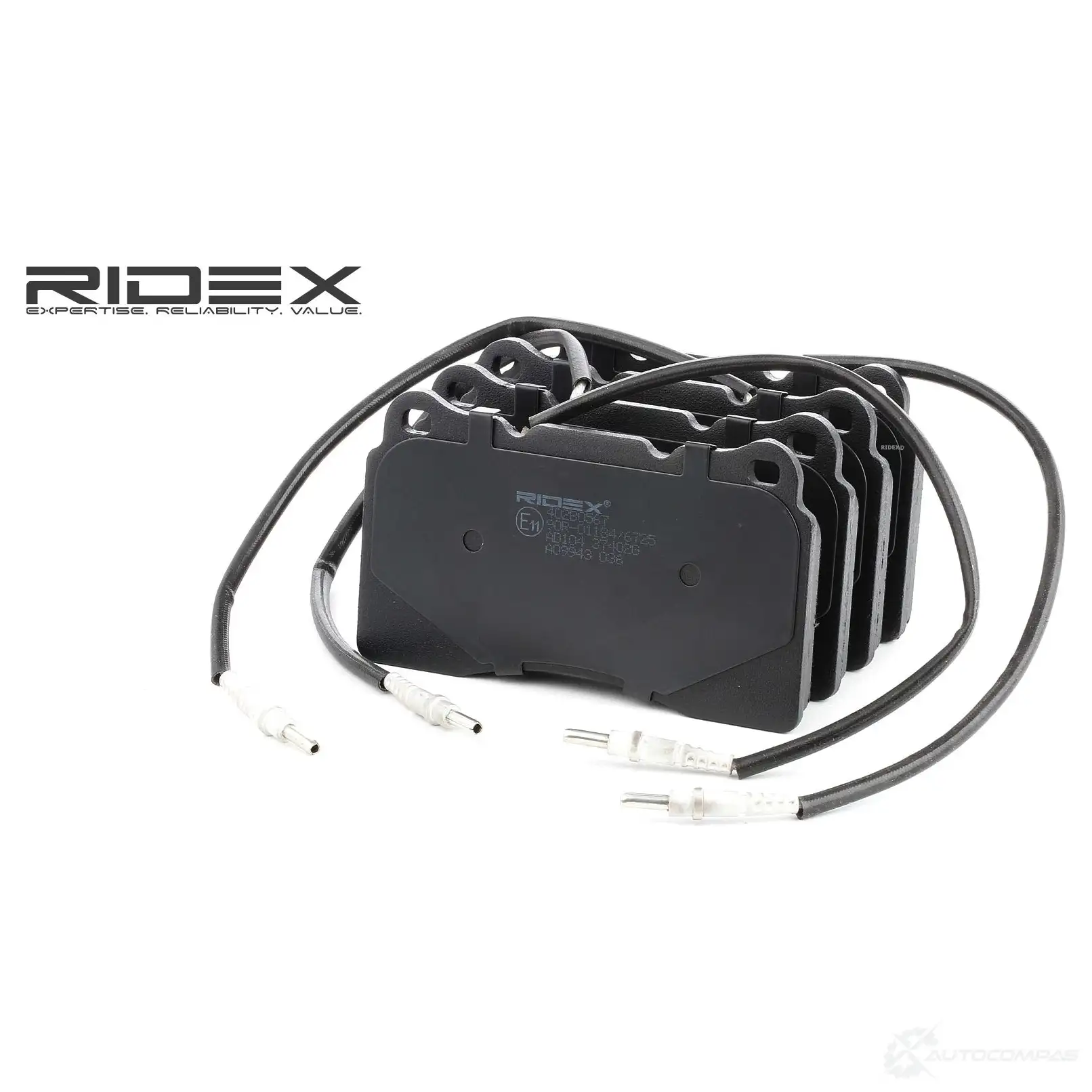 Тормозные колодки, комплект RIDEX IQPB4 2W 1437659896 402b0567 изображение 0