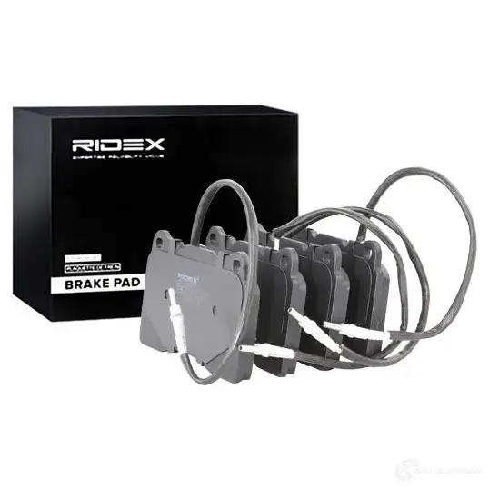 Тормозные колодки, комплект RIDEX IQPB4 2W 1437659896 402b0567 изображение 1