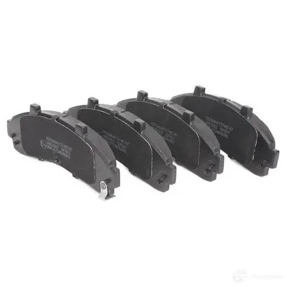 Тормозные колодки, комплект RIDEX 1437971948 402b1131 6 38SUH изображение 2