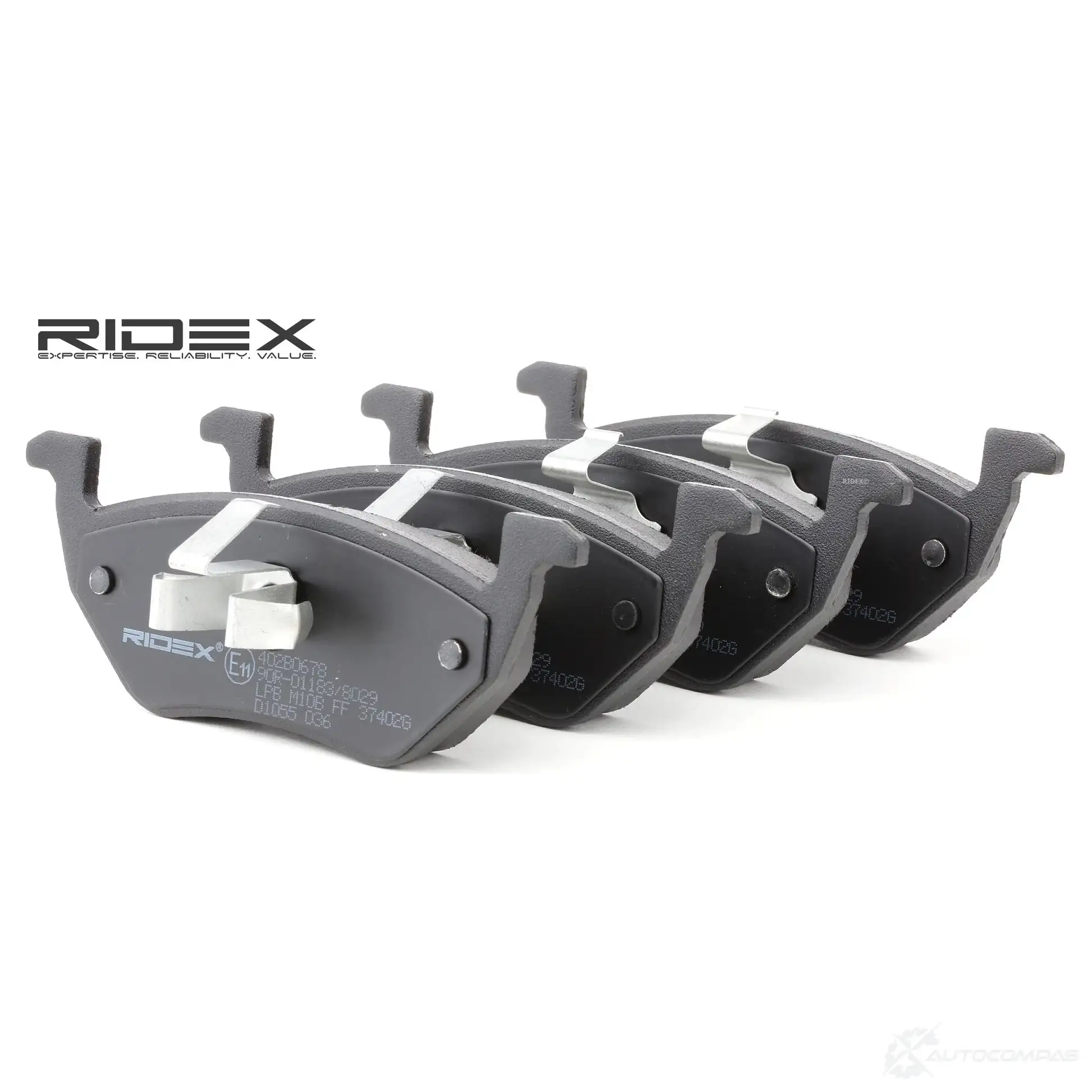Тормозные колодки, комплект RIDEX T1AVO 80 1437658847 402b0678 изображение 0
