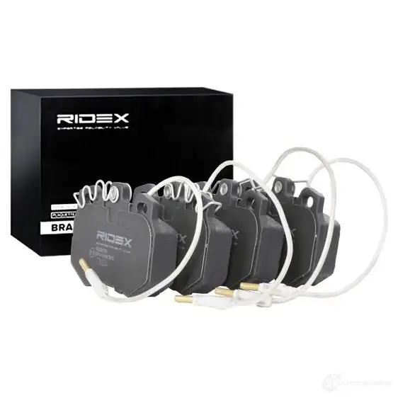 Тормозные колодки, комплект RIDEX G2B 0X8 1437658119 402b0708 изображение 1