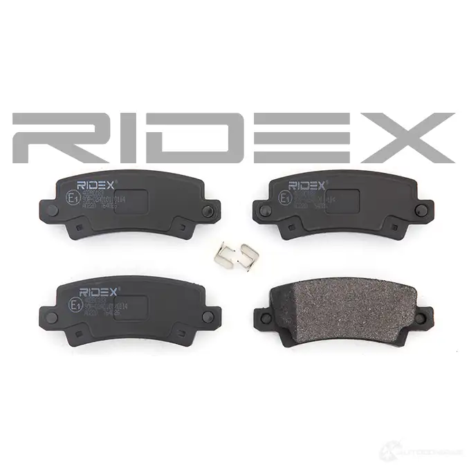Тормозные колодки, комплект RIDEX 4XO9 6S 402b0183 1437649199 изображение 2