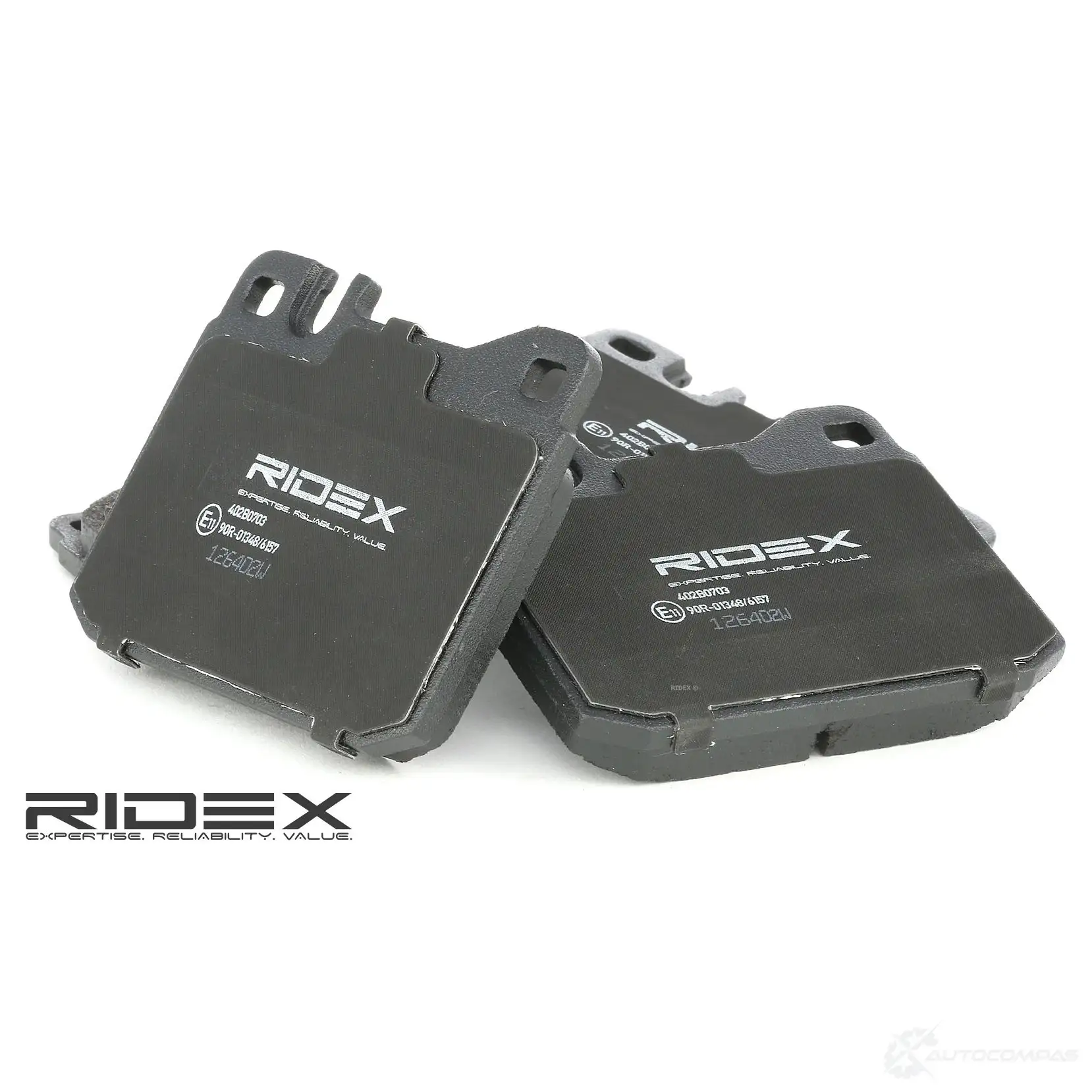 Тормозные колодки, комплект RIDEX 1437658044 402b0703 NL JZFQ - Изображение 1