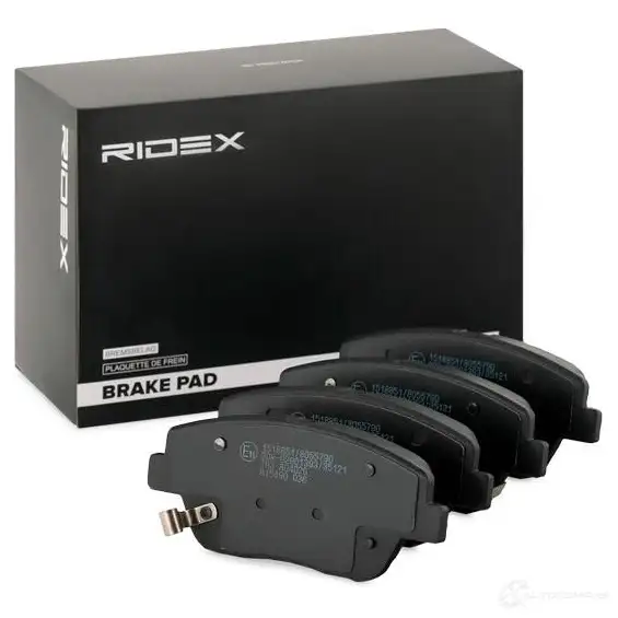 Тормозные колодки, комплект RIDEX 1437660506 402b0979 PH UIX изображение 1