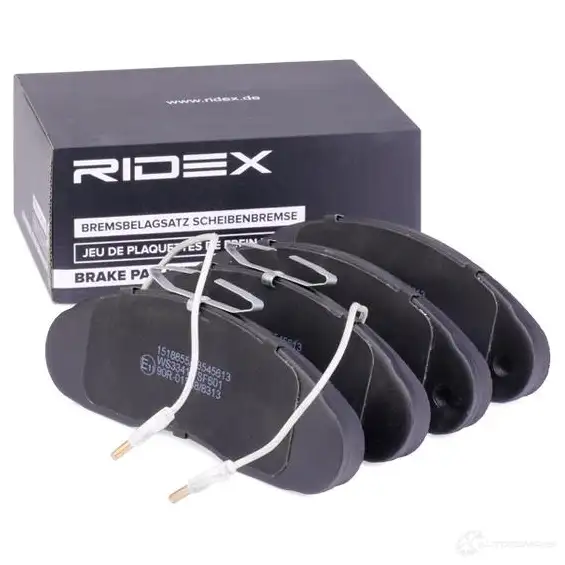 Тормозные колодки, комплект RIDEX XVEB C 1437660540 402b1145 изображение 1