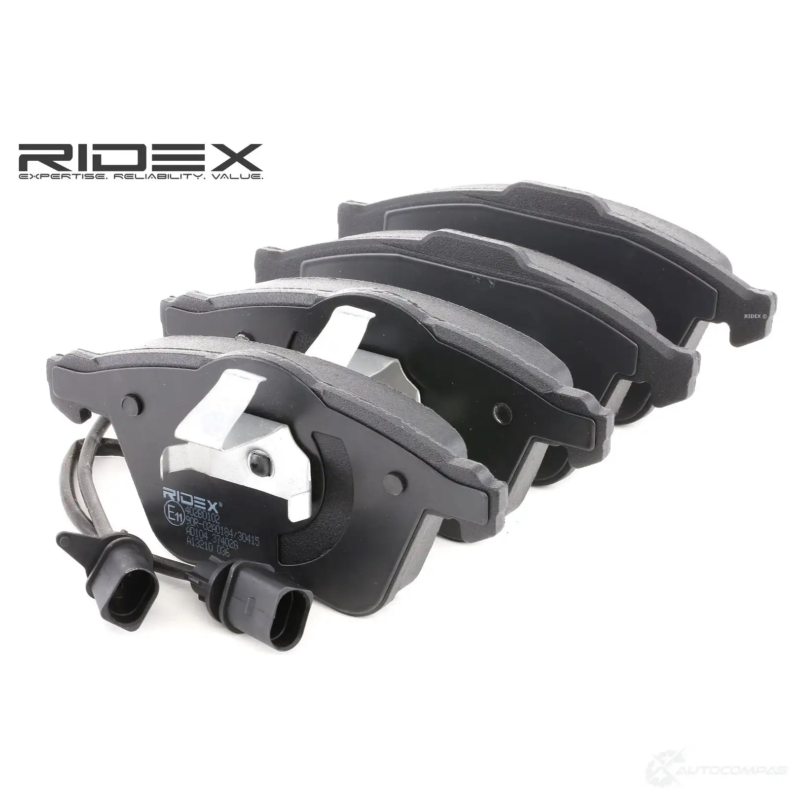 Тормозные колодки, комплект RIDEX QUGH7M E 1437971949 402b0102 изображение 0