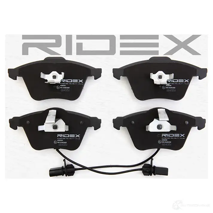 Тормозные колодки, комплект RIDEX QUGH7M E 1437971949 402b0102 изображение 2