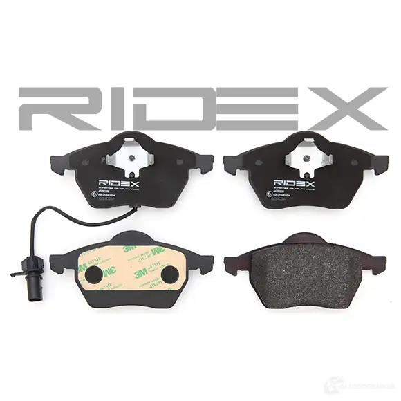 Тормозные колодки, комплект RIDEX 0 9S0L 1437660057 402b0205 изображение 2